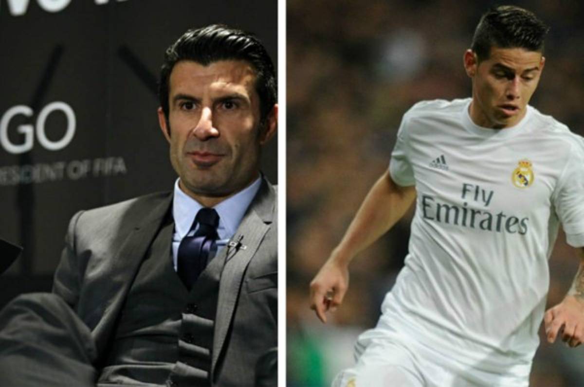 Luis Figo: 'A James le aconsejo que busque su felicidad'