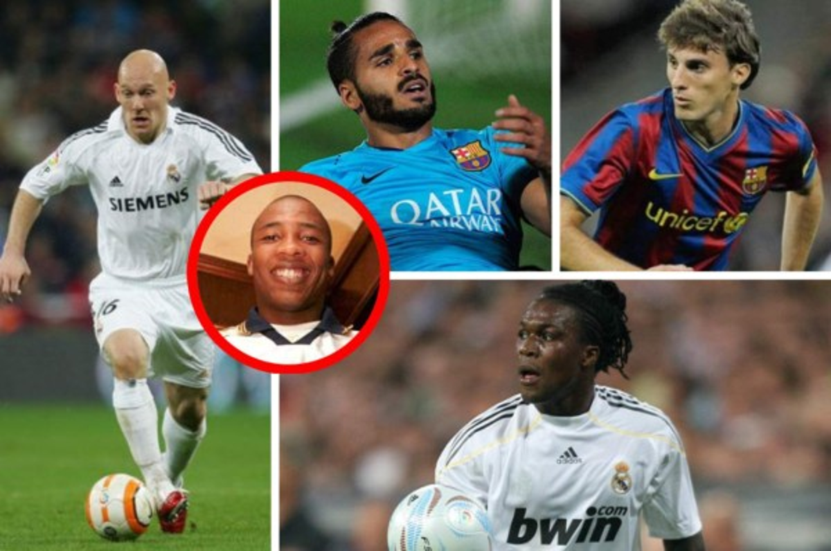 ¡Desconocidos! Estos futbolistas formaron parte del clásico Real Madrid-Barcelona