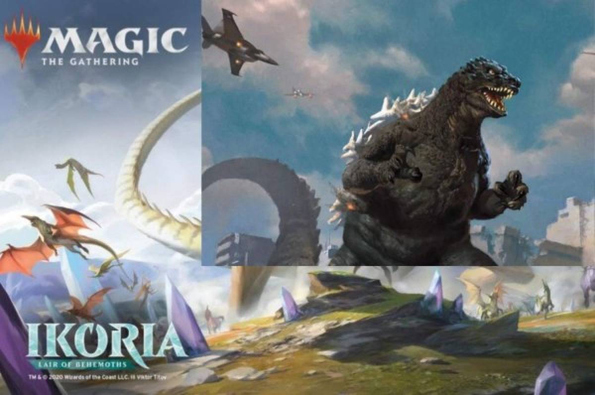 Godzilla llega a Magic: The Gathering en una edición exclusiva y limitada  