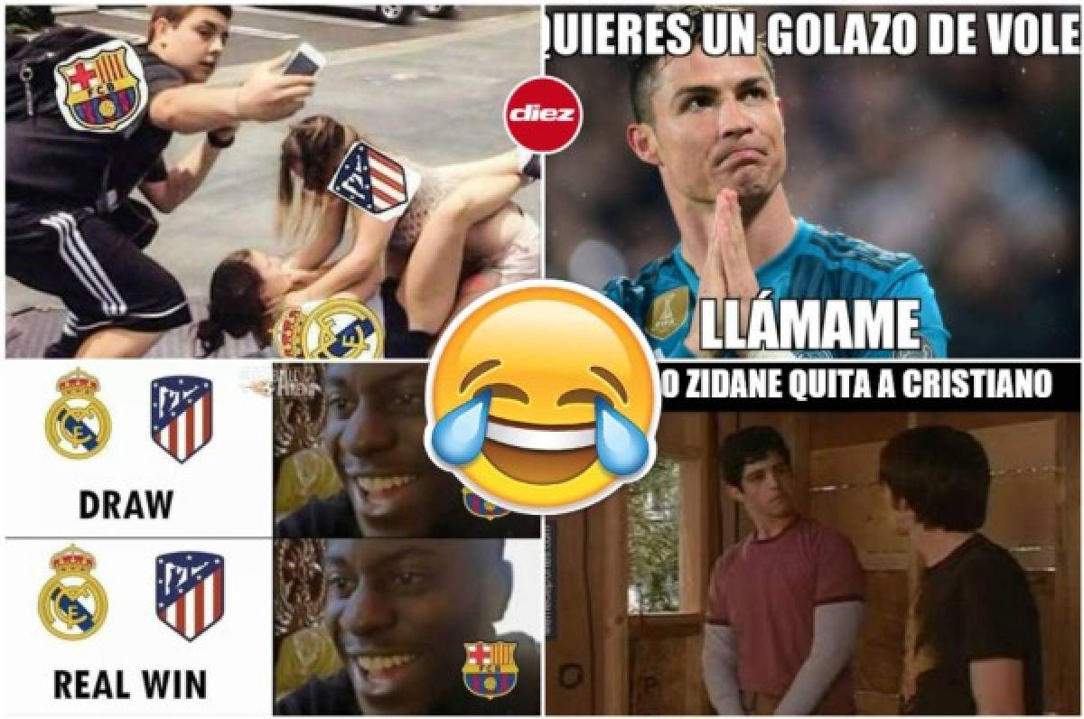 ¡Qué risa! Los divertidos memes que dejó el Derbi entre Real Madrid contra Atlético