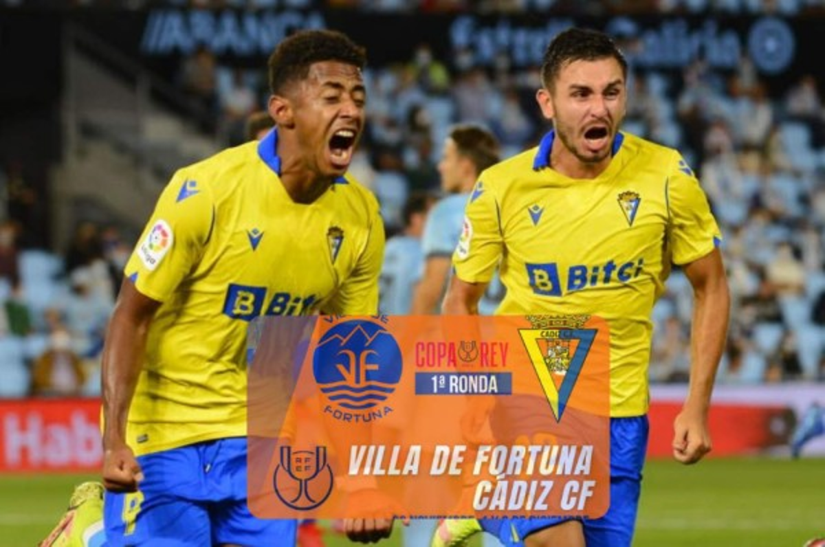 Antony 'Choco' Lozano y el Cádiz ya conocen su rival para la primera fase de la Copa del Rey