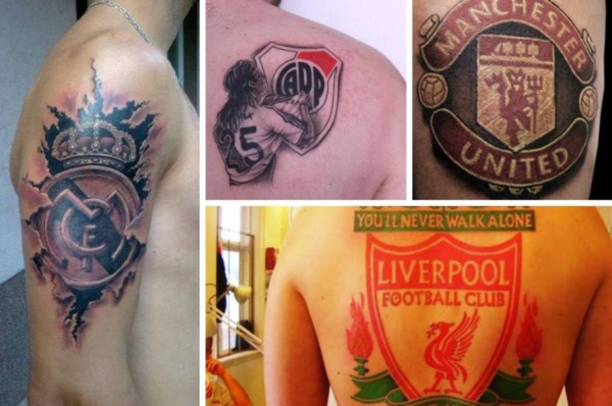 Imperdibles: Los mejores tatuajes de escudos de fútbol