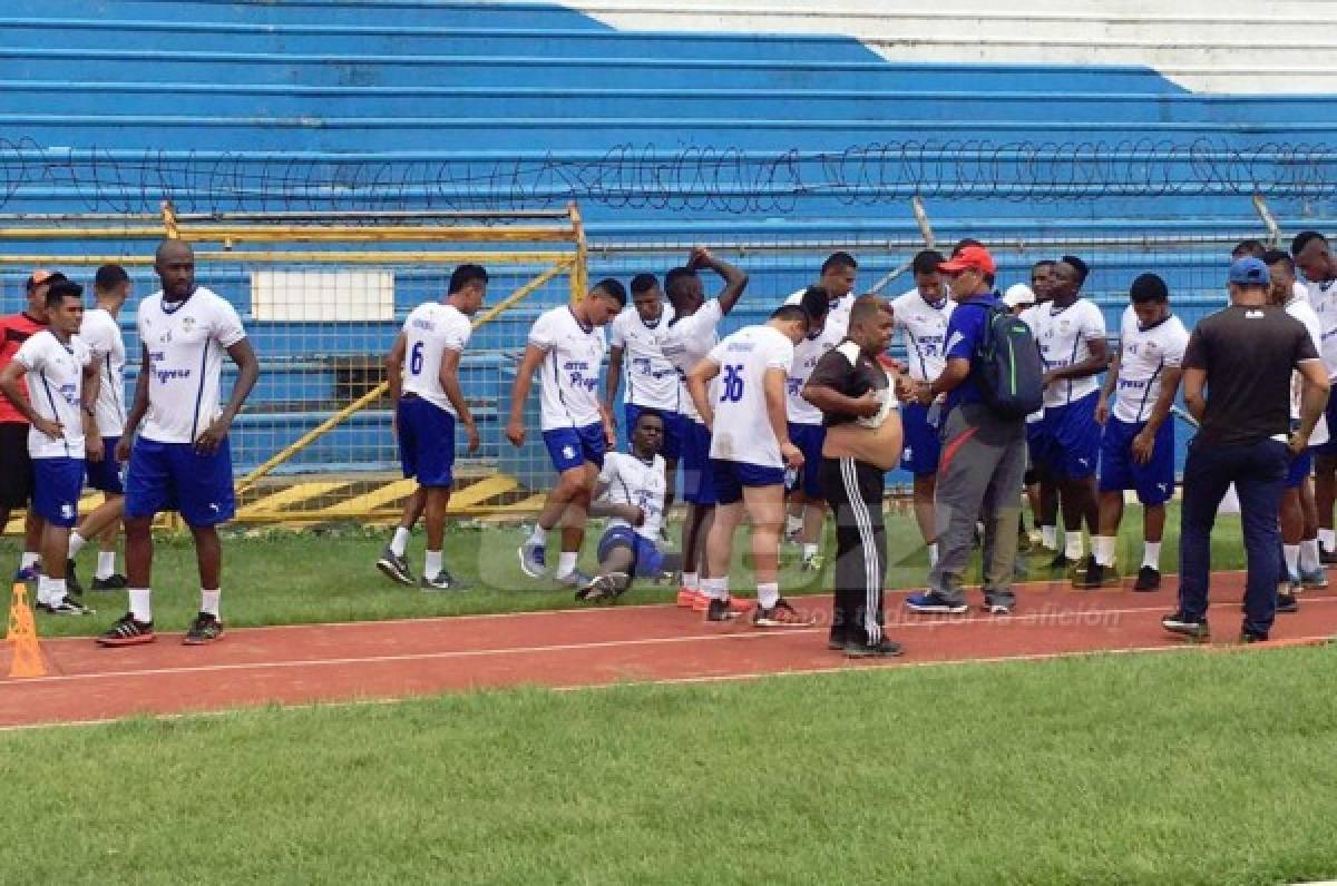 Con varias ausencias, el Honduras Progreso realiza pruebas físicas en el Olímpico