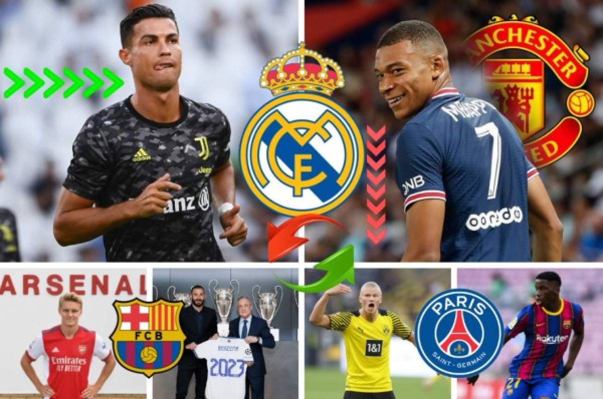 Fichajes: la duda de Cristiano Ronaldo, el inesperado bombazo de Haaland y Mbappé calienta el mercado en España e Inglaterra