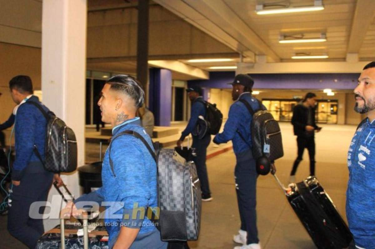 ¿Quién los recibió? La llegada de la Selección de Honduras a New Jersey