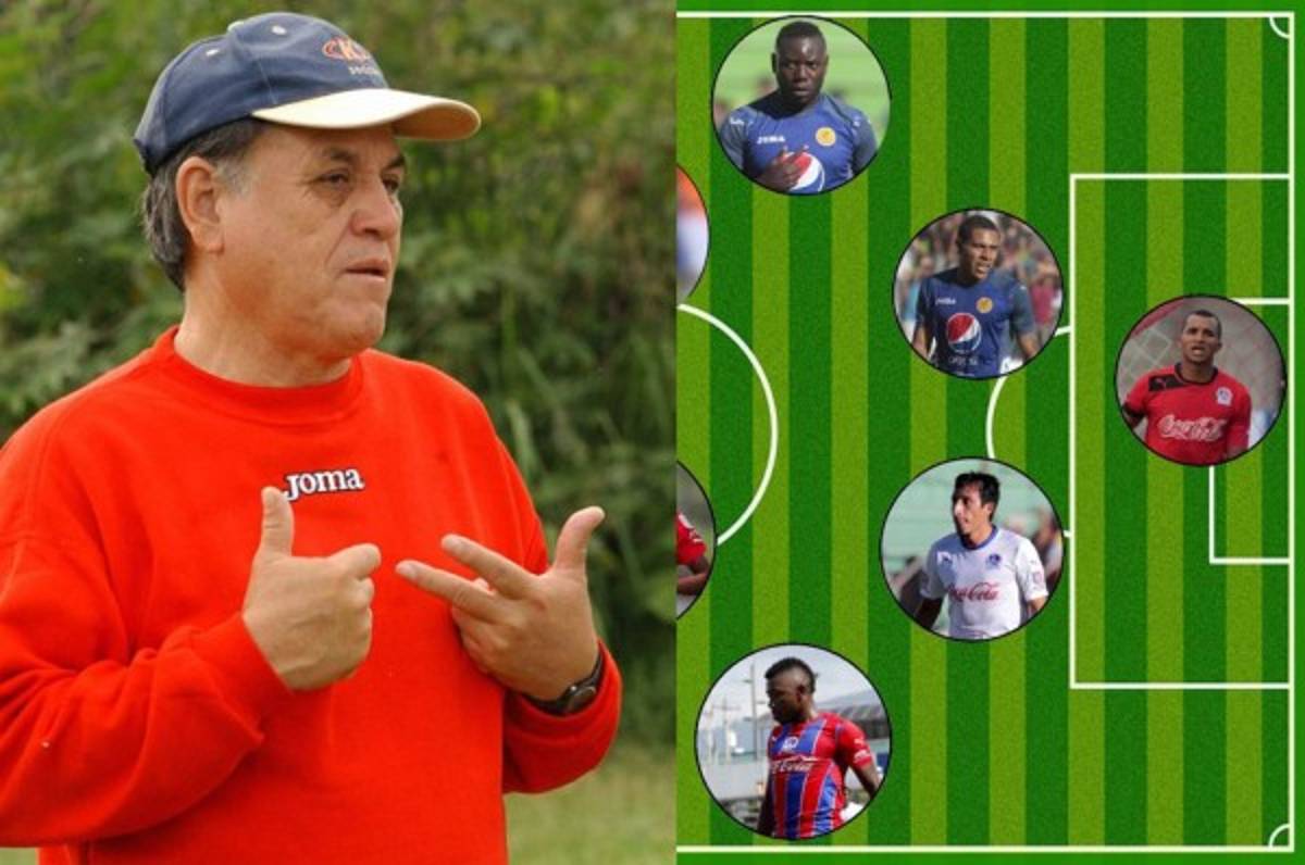 Los mejores 11 de 'Chelato' Uclés para semifinal entre Motagua y Olimpia