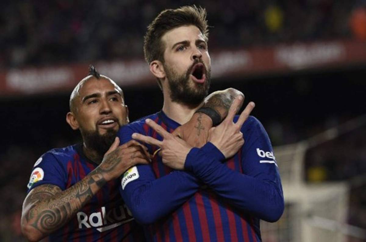 Piqué y su mensaje al Real Madrid tras vencer al Rayo en el Camp Nou