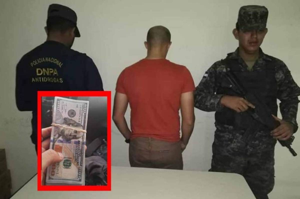 Detienen a árbitro de la Liga Nacional con 18 mil dólares en Tocoa, Colón