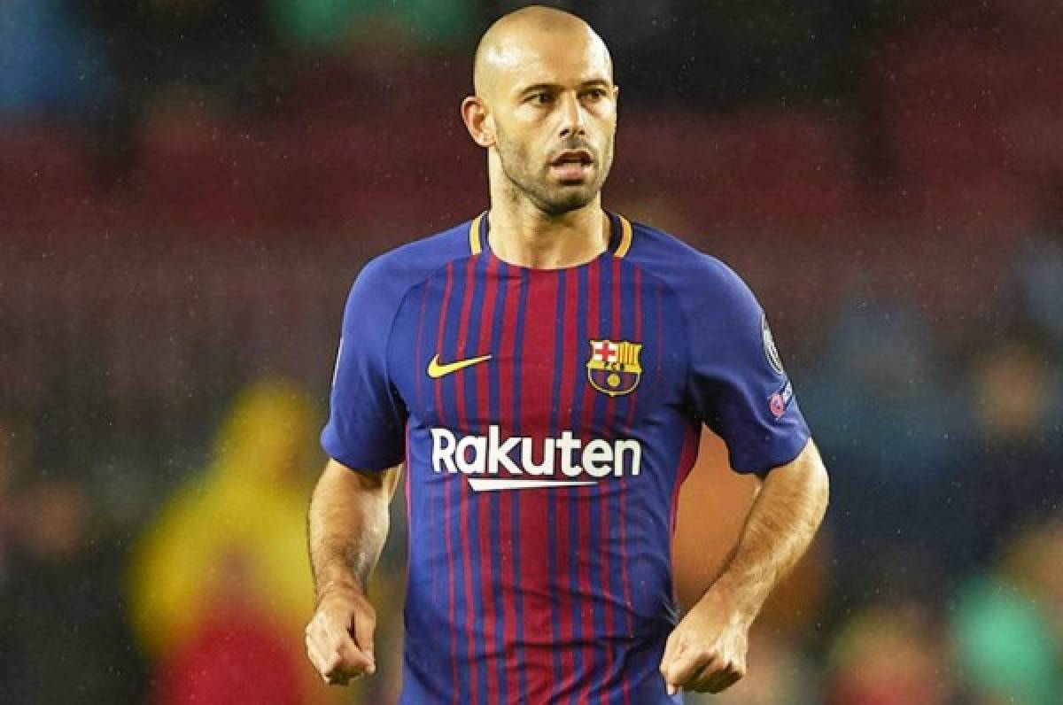 Javier Mascherano dejará el Barcelona y se marchará al fútbol de China