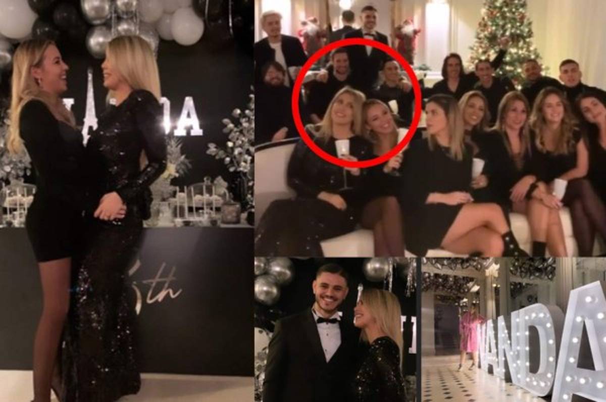 FOTOS: Keylor Navas y Andrea Salas, invitados de lujo en el cumpleaños 33 de Wanda Nara
