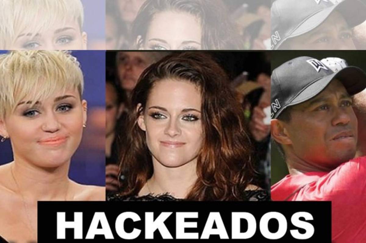 Filtran fotos íntimas de Tiger Woods, Lindsey Vonn y Miley Cyrus