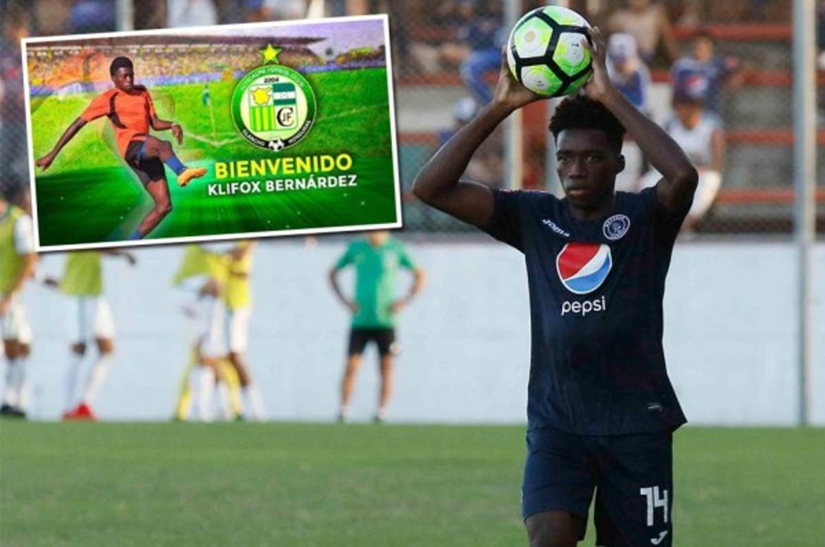 Klifox Bernárdez no podrá reforzar a Juticalpa en el Clausura y regresa al Motagua