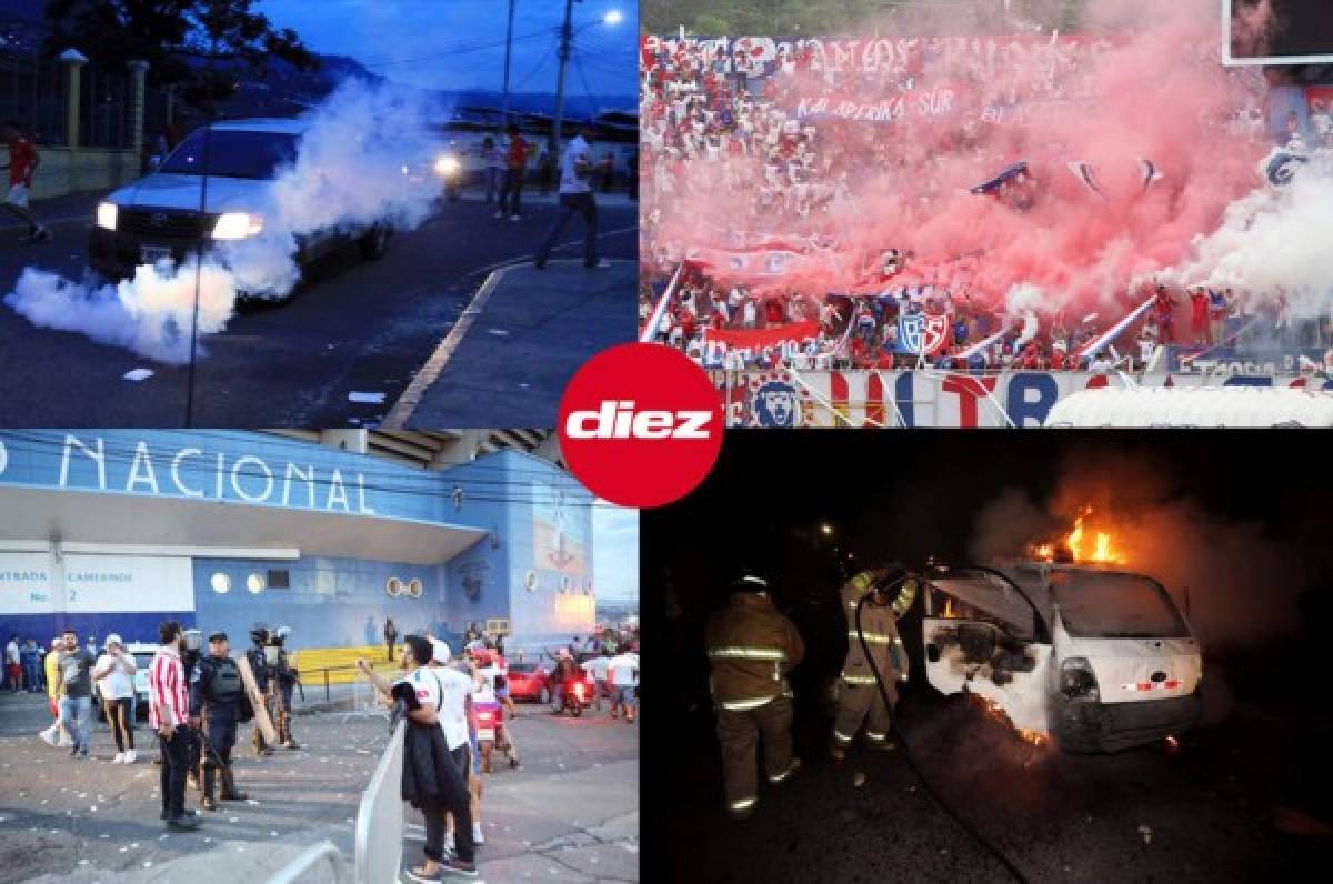 Olimpia, multado de oficio por quema de pólvora y disturbios tras juego ante UPN