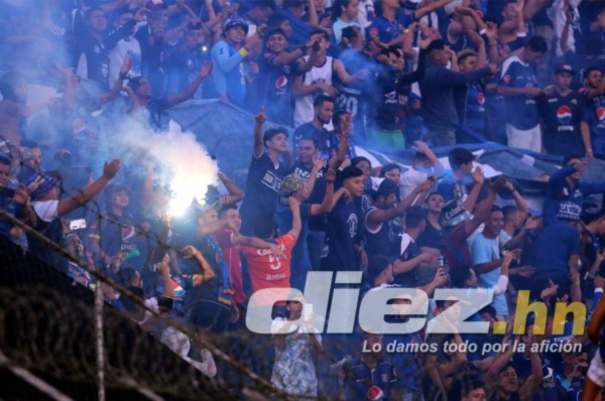 No se vio en TV: El festejo de Motagua por el pase a la final y la tristeza del Platense