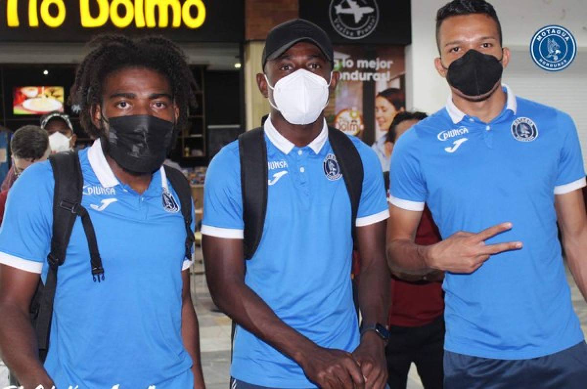 ¡Con tres bajas! Motagua viajó a Panamá este martes para enfrentar al Universitario por la Concacaf League