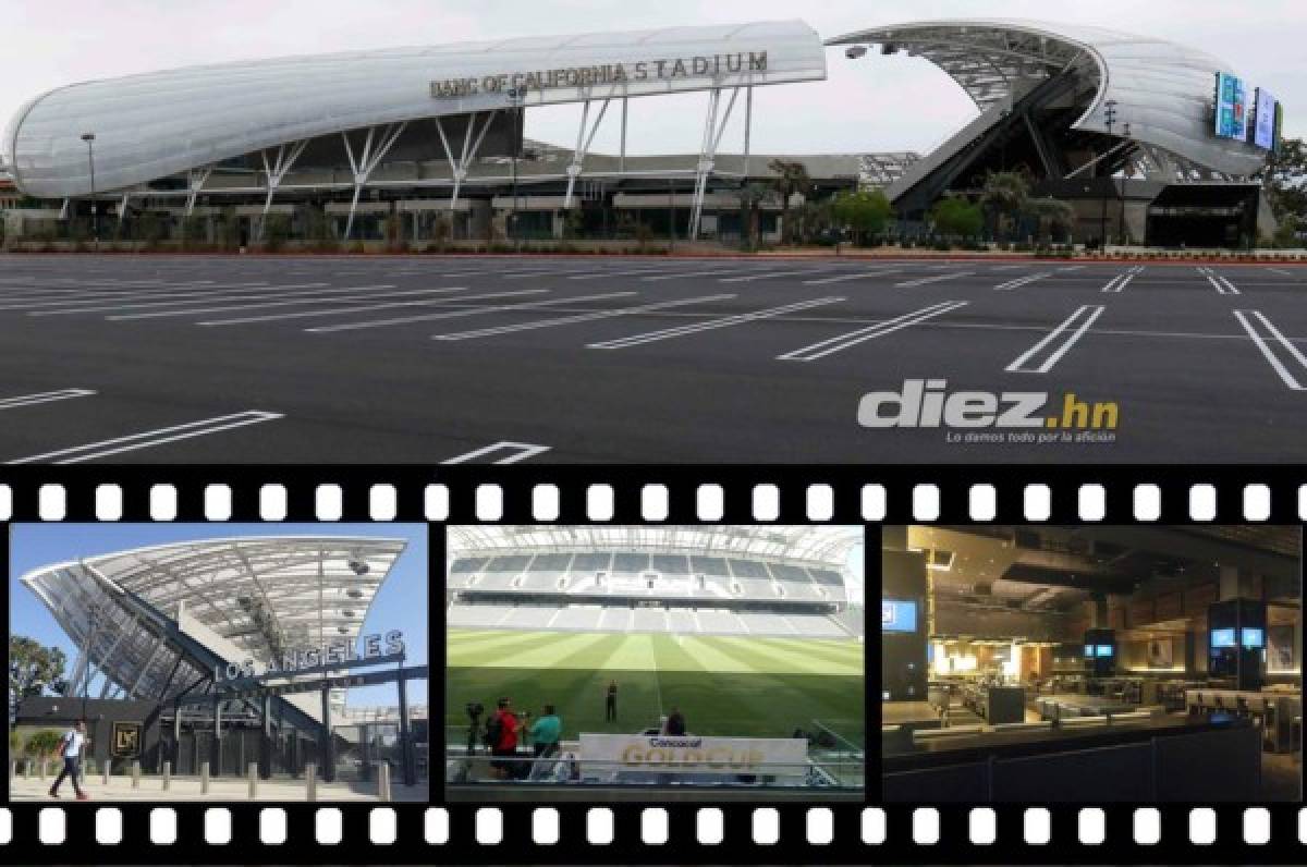 ¡Espectacular! El moderno Banc of California Stadium, sede del Honduras-El Salvador