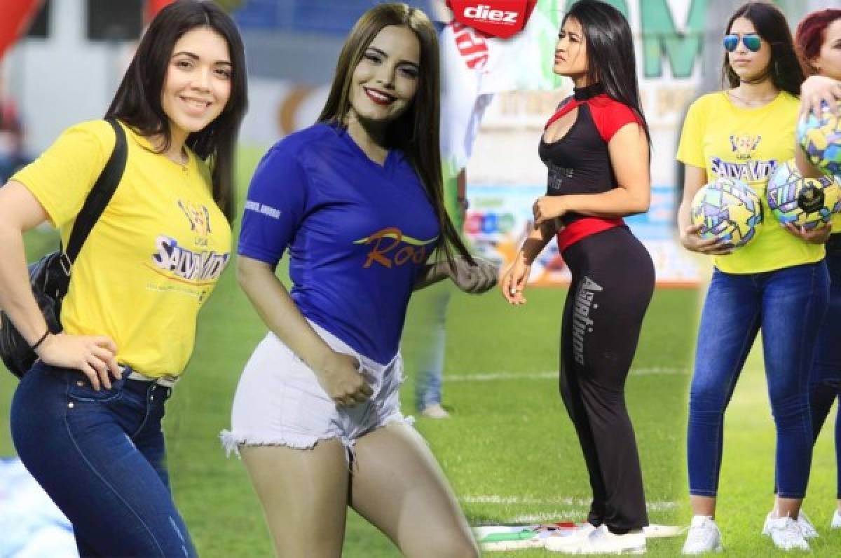 Liga Nacional comenzó llevando lindas chicas a los estadios de Honduras