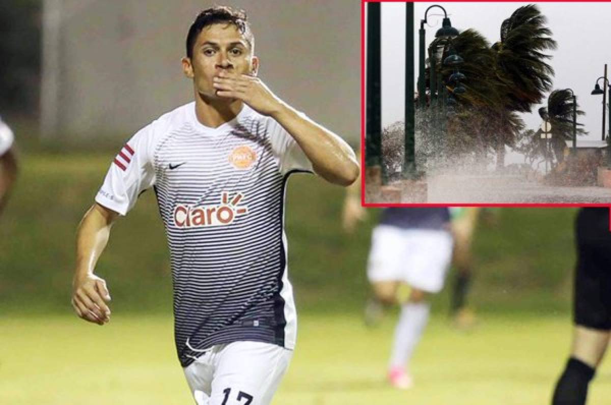 El drama del futbolista hondureño Jairo Puerto tras el huracán en Puerto Rico