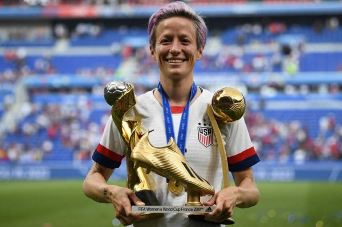 Megan Rapinoe, mejor jugadora y máxima goleadora del Mundial que advirtió no irá a la Casa Blanca