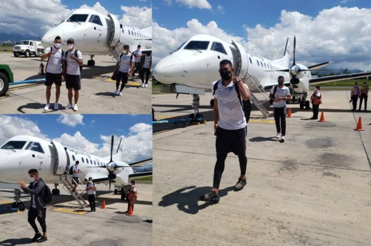 Comunicaciones aterriza en Tegucigalpa para alistar el juego contra Motagua por Liga Concacaf