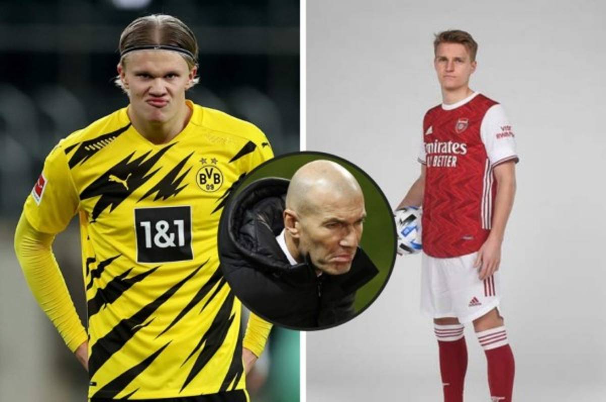 Haaland y su recado a Zidane por el caso Odegaard: 'Lo único que tienen que hacer es ponerlo'