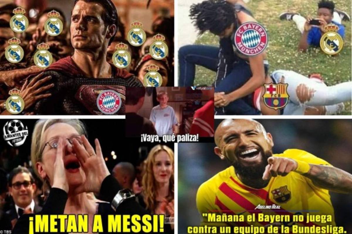 Los memes destrozan a Messi, Vidal y el Barcelona tras ser eliminados de la Champions League  