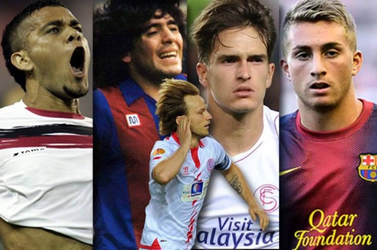 TOP 15: Grandes futbolistas que han jugado para el Barcelona y Sevilla