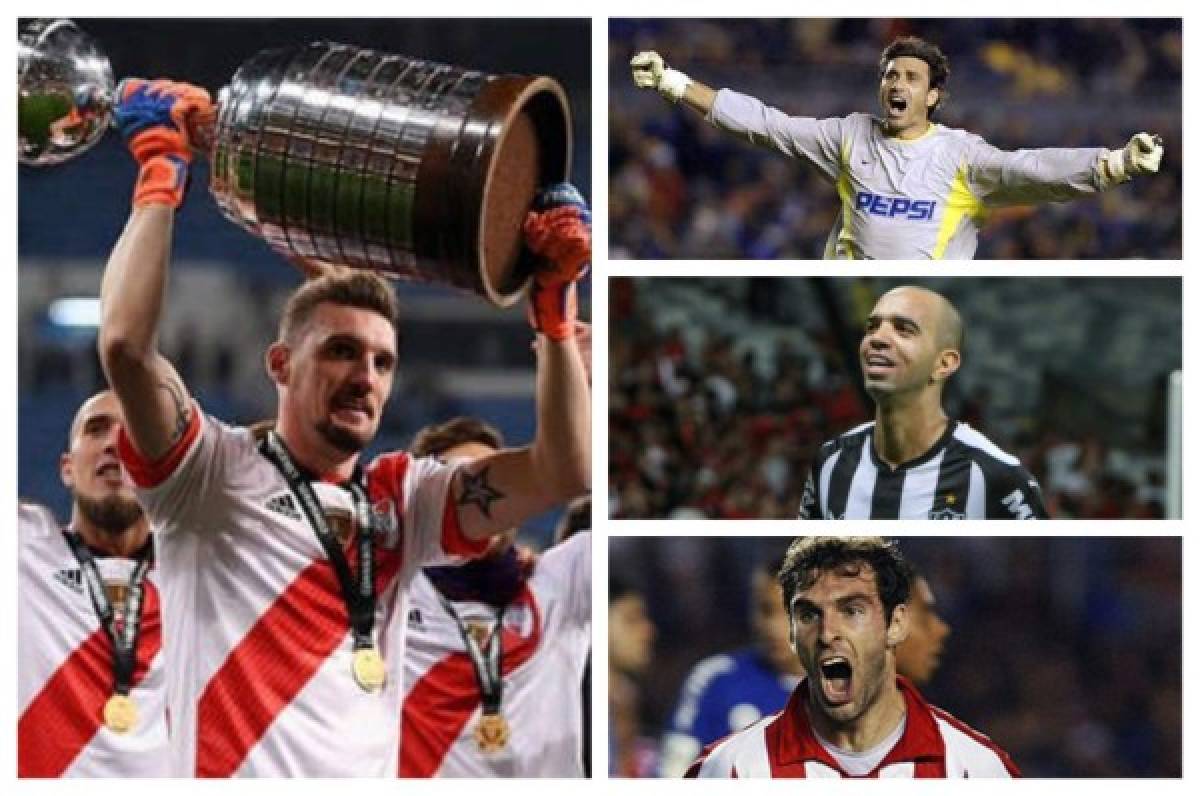 Los futbolistas que han ganado la Copa Libertadores con dos equipos