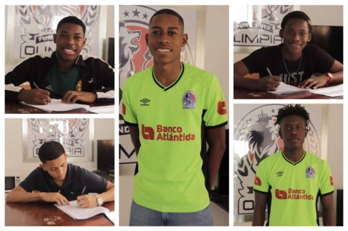 Olimpia piensa en el futuro y ficha cinco jóvenes promesas para su equipo de reservas
