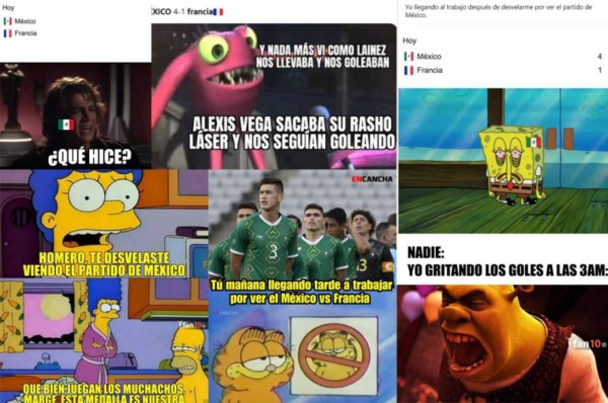 México le pasa por encima a Francia en los Juegos Olímpicos de Tokio y los memes explotan las redes