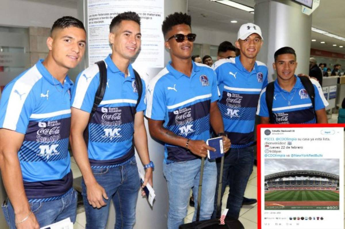 Así le dieron la bienvenida al Olimpia en Costa Rica previo al duelo ante Red Bulls por la Concachampions