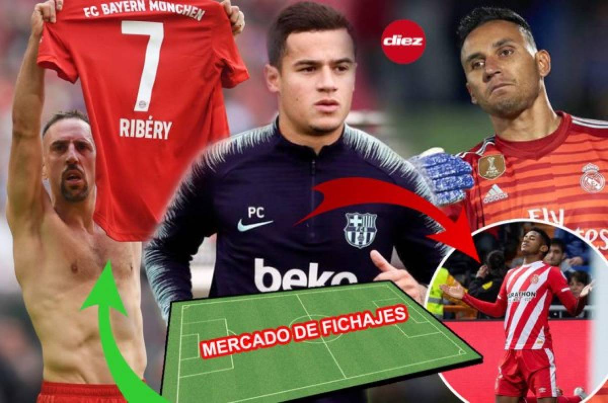 Mercado: Cinco despedidas en el Real Madrid; Coutinho y su condición para ir al PSG