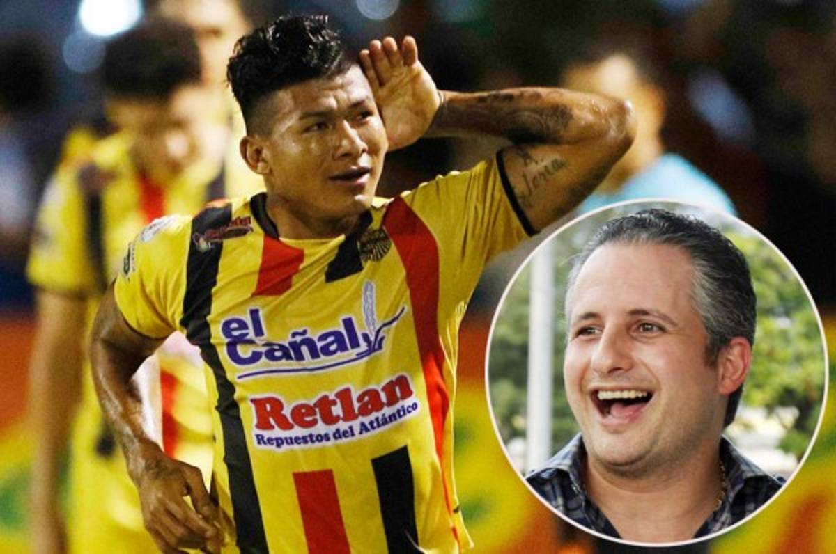 El Chino López inspira al presidente del Real España tras jugar lesionado