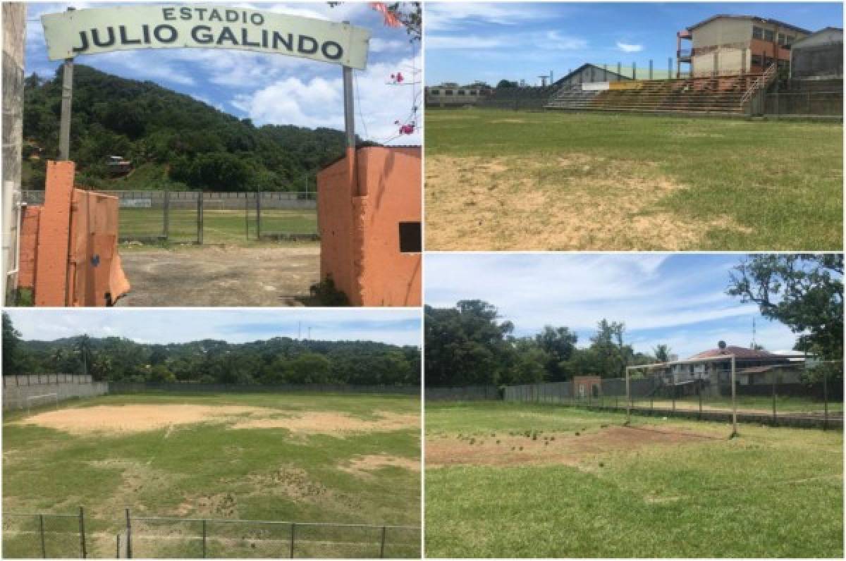 Roatán acondiciona el estadio para recibir al Olimpia en Copa Presidente