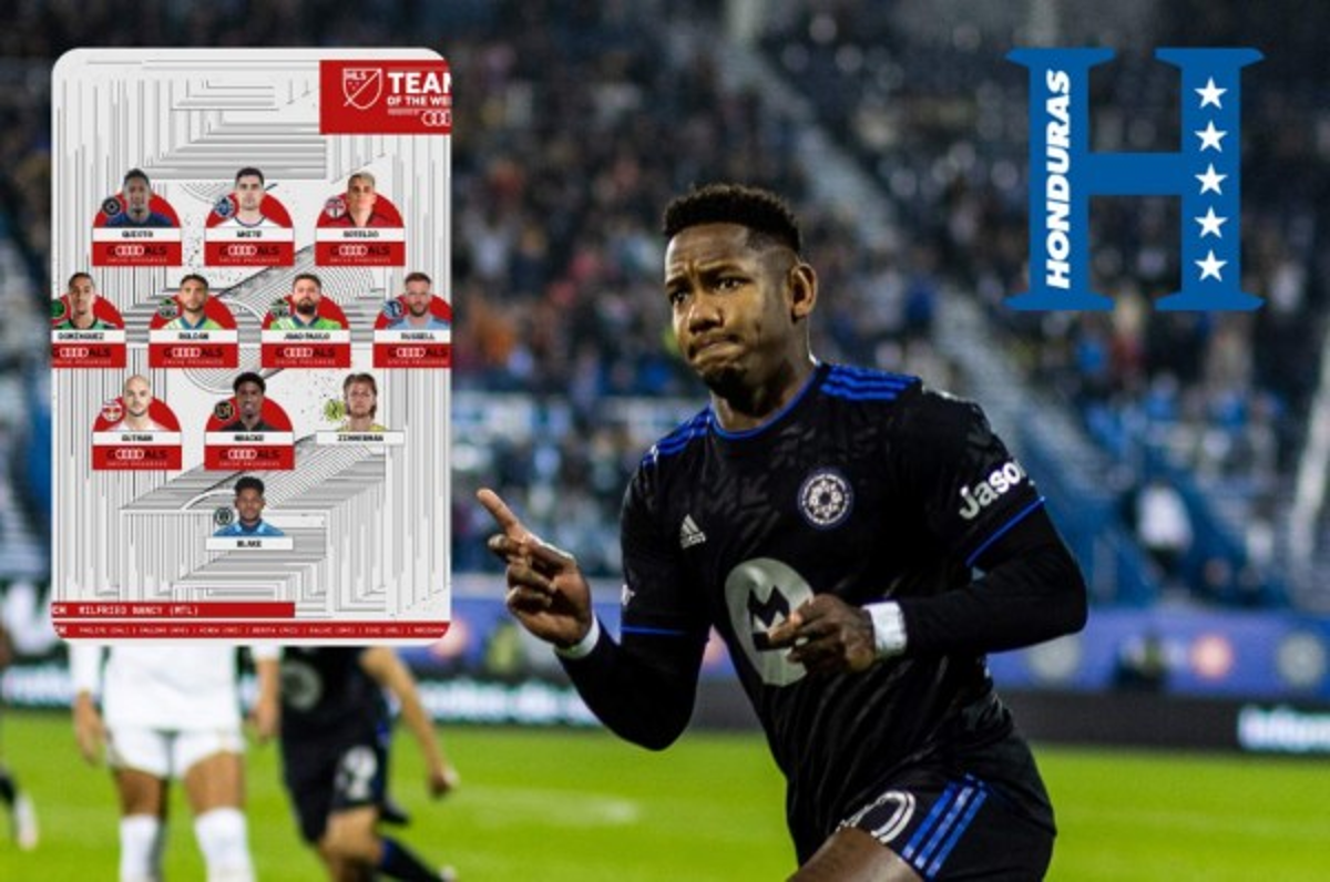 El hondureño Romell Quioto fue elegido en el 11 ideal de la MLS tras su doblete con el Montreal