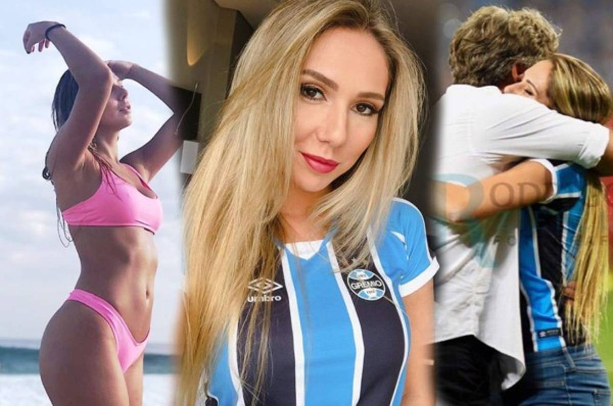 FOTOS: Así es Carolina Portaluppi, la linda hija del técnico del Gremio