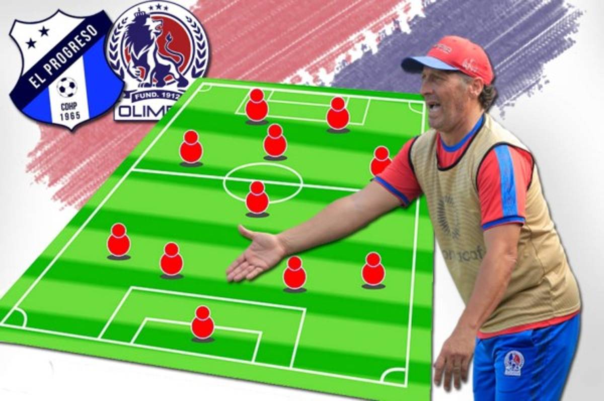 El 11 de Troglio: Olimpia hará varias rotaciones ante el Honduras Progreso