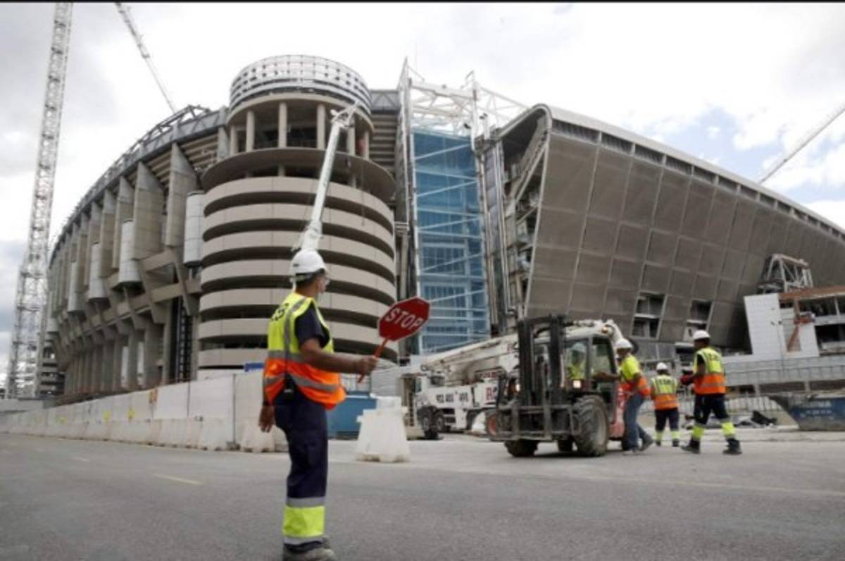 Va cogiendo forma a ritmo imparable: Las nuevas imágenes de la remodelación del Bernabéu