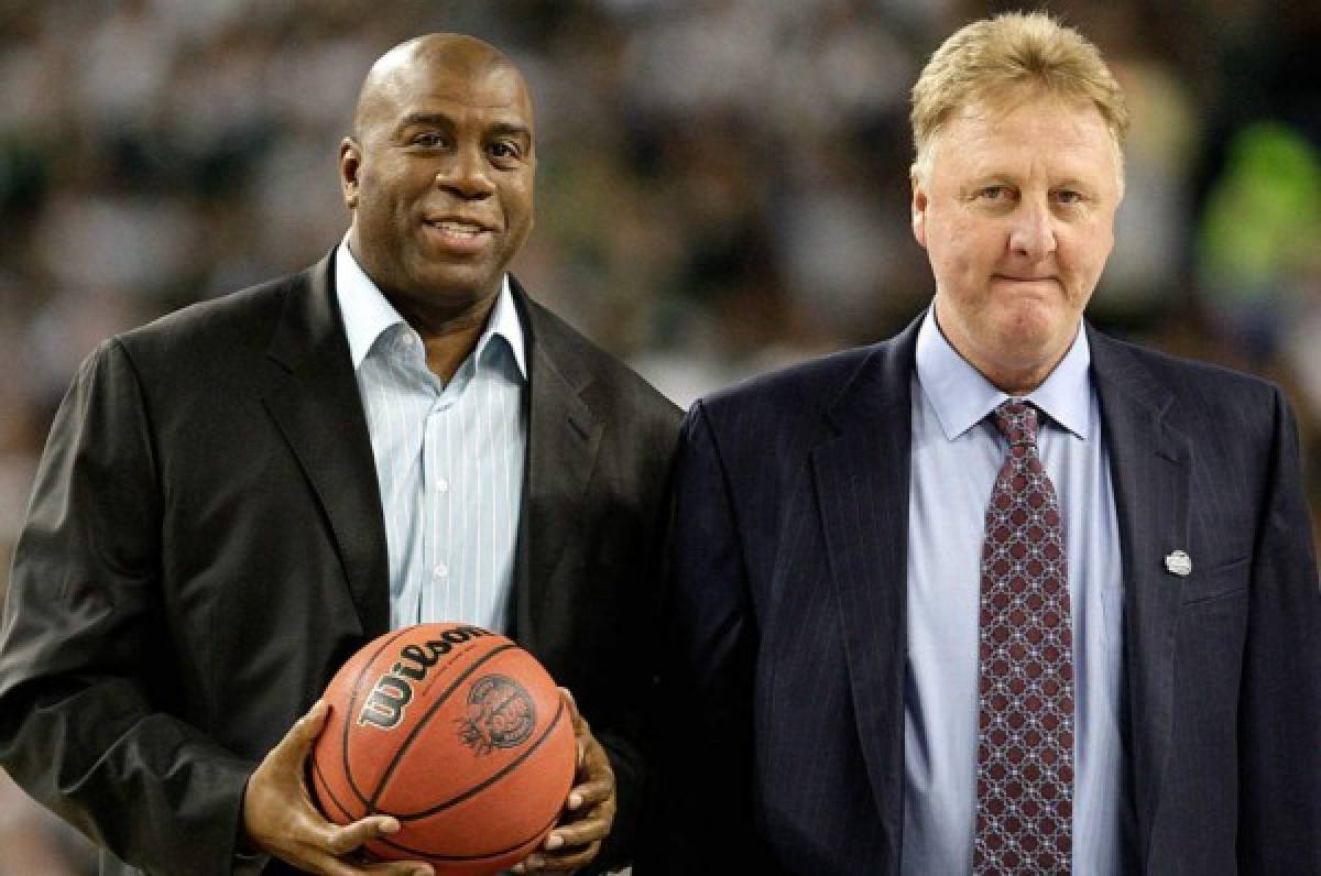 Magic Johnson y Larry Bird recibirán Premio a la Trayectoria