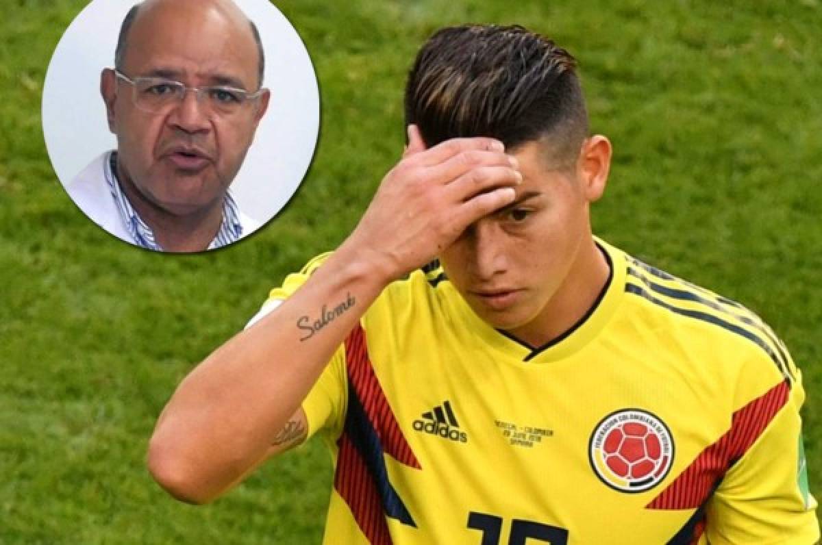 Exmédico de la Selección Colombia ataca a James: 'Ese muchacho está desenfocado'