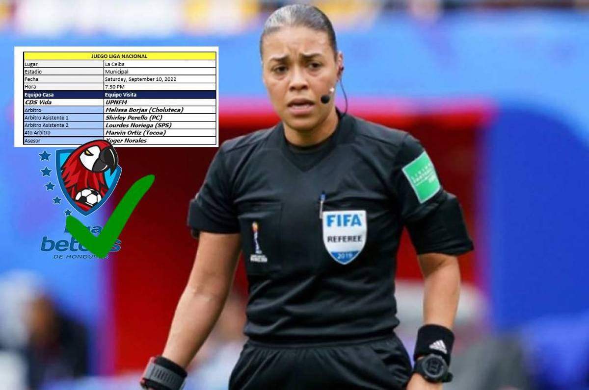 ¡Regresa Melissa!: Así quedaron conformadas las cuartetas arbitrales para los choques de la jornada 9 del Apertura 2022