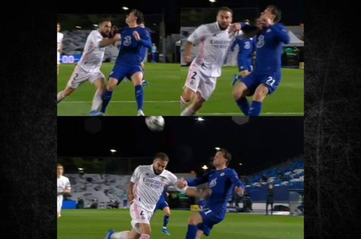 ¡Fue un descaro! El insólito penal no pitado de Carvajal ante el Chelsea que enfurece a las redes sociales