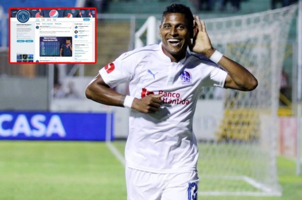 Carlo Costly y su curioso 'me gusta' a las redes sociales del Motagua