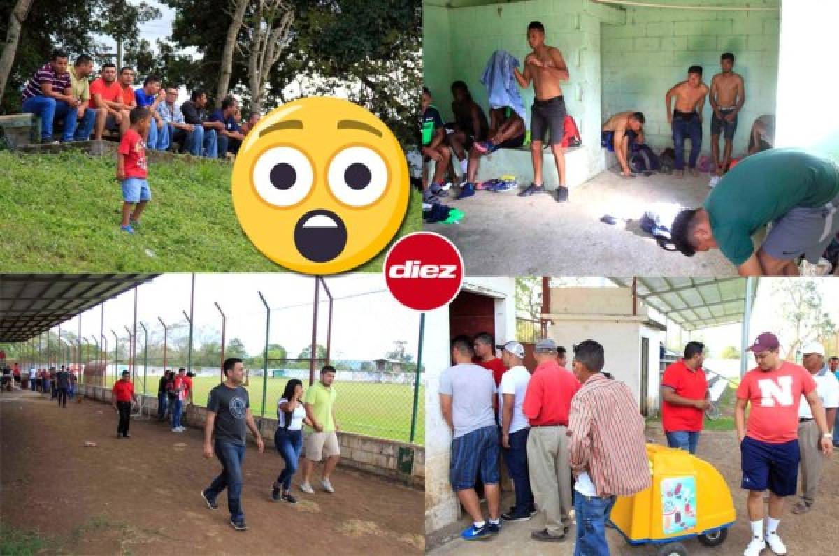 ¡Qué curioso! Venta de boletos, gradas de madera, camerinos de cemento... así es el ascenso en Honduras