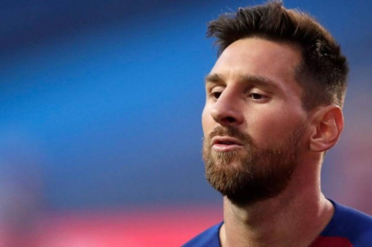 Se filtra la imagen más devastadora de Messi en el vestuario del Barcelona tras la goleada