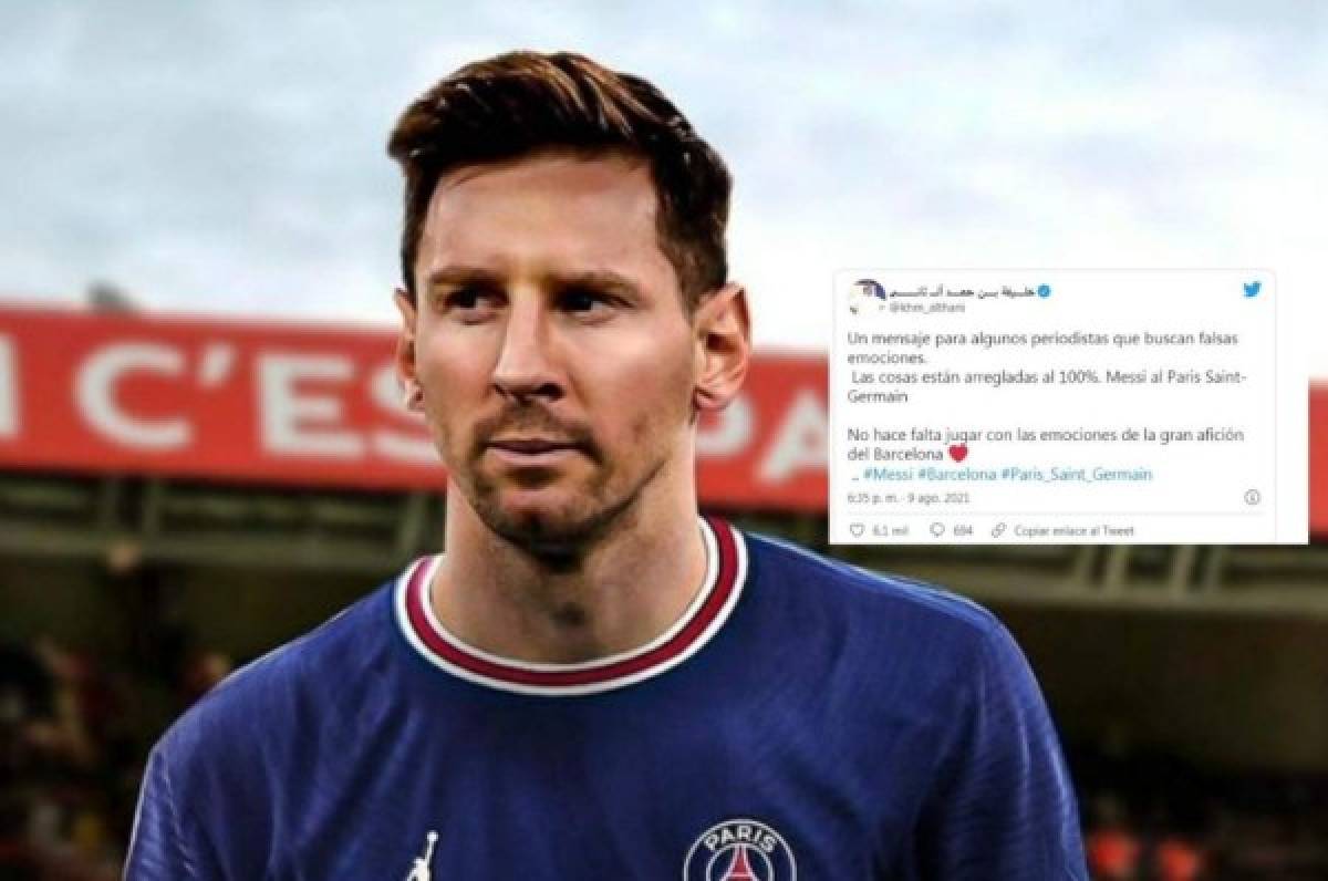 PSG: Los jeques responden al rumor de la nueva oferta del Barcelona a Messi para que se quede