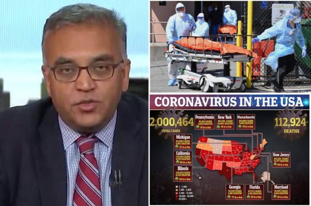 Otros 100.000 estadounidenses morirán de coronavirus antes de septiembre, advierte un experto de Harvard