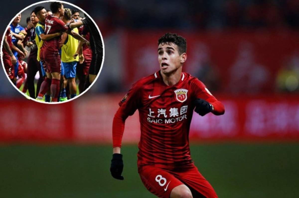 China no perdona al brasileño Oscar y le pone duro castigo