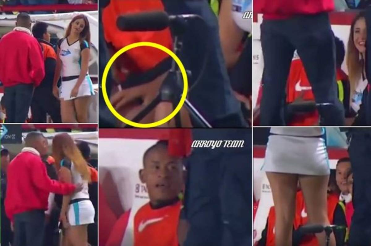 VIDEO: Jugador del América de México es flechado por una edecán