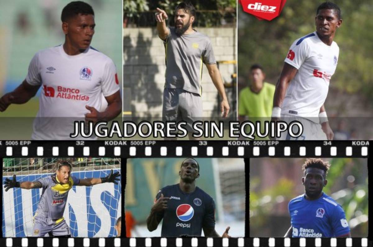 Los jugadores de la Liga Nacional de Honduras que están sin equipo